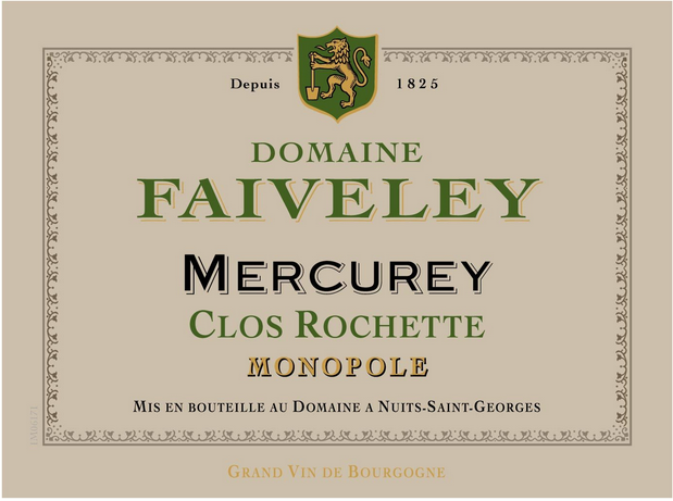 2022 Domaine Faiveley Mercurey Clos Rochette Monopole Blanc Magnum image