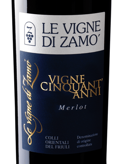 2019 Le Vigne Di Zamo Merlot Vigne Cinquant Anni Merlot Colli Del Fruili - click image for full description