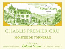 2022 Domaine Billaud-Simon Montee de Tonnerre Chablis 1er Cru - click image for full description