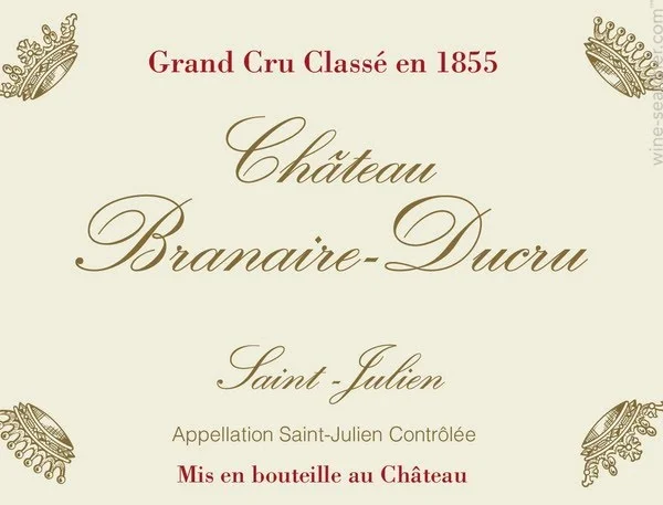 2016 Chateau Branaire Ducru St Julien - click image for full description