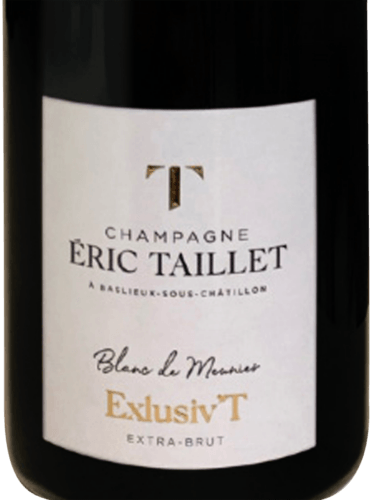 NV Eric Taillet Exclusiv'T Blanc de Meunier Brut Champagne - click image for full description