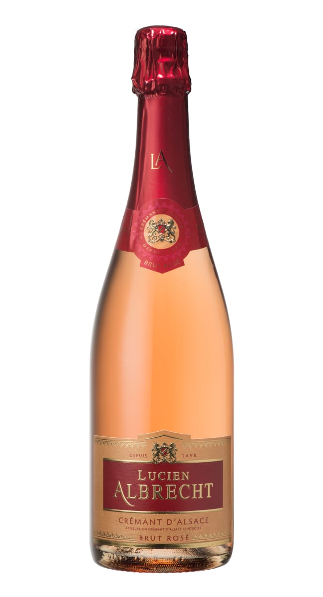 Lucien Albrecht Rose Cremant Alsace NV - click for full details