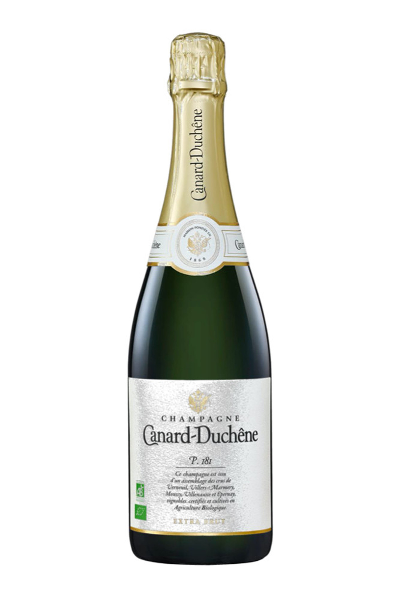 NV Canard Duchene P181 Extra Brut Champagne - click image for full description