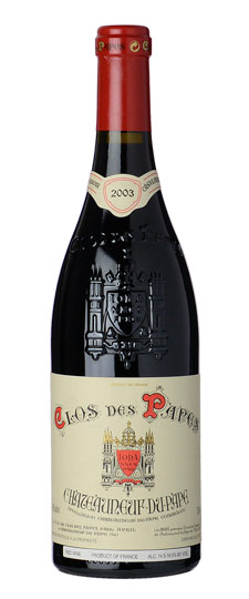 2003 Paul Avril Clos des Papes Chateauneuf-du-Pape Magnum - click image for full description