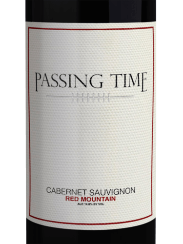 2021 PASSING TIME CABERNET SAUVIGNON RED MOUNTAIN WASHINGTON image