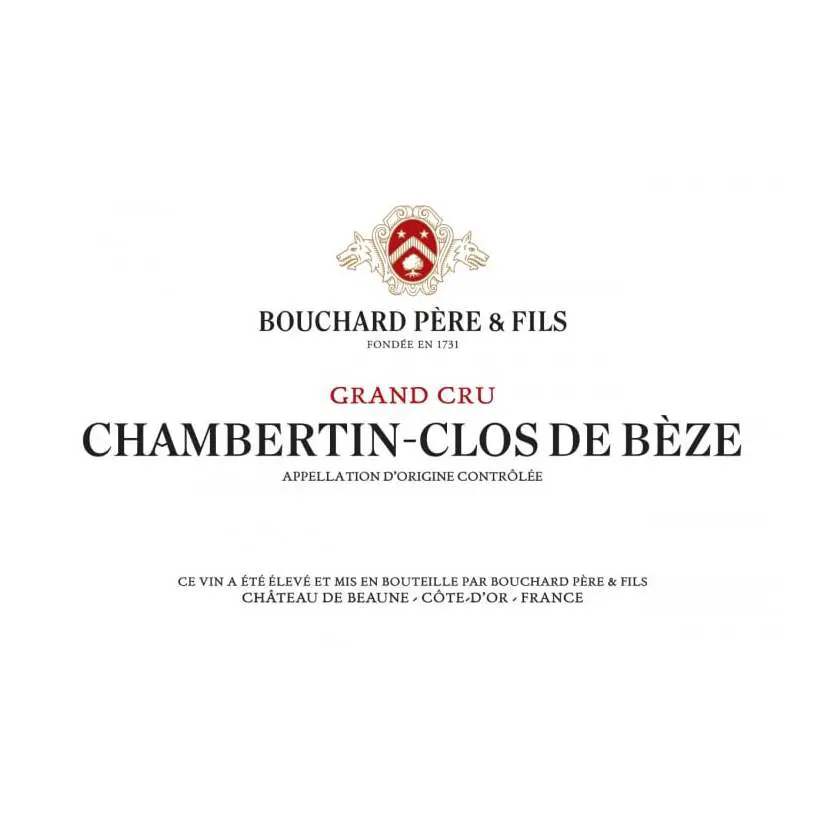 2017 Bouchard Pere et Fils Chambertin Clos De Beze Grand Cru Magnum - click image for full description