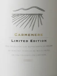 2008 Perez Cruz Limited Edition Reserva Carmenere Maipo Valley Chile - click image for full description