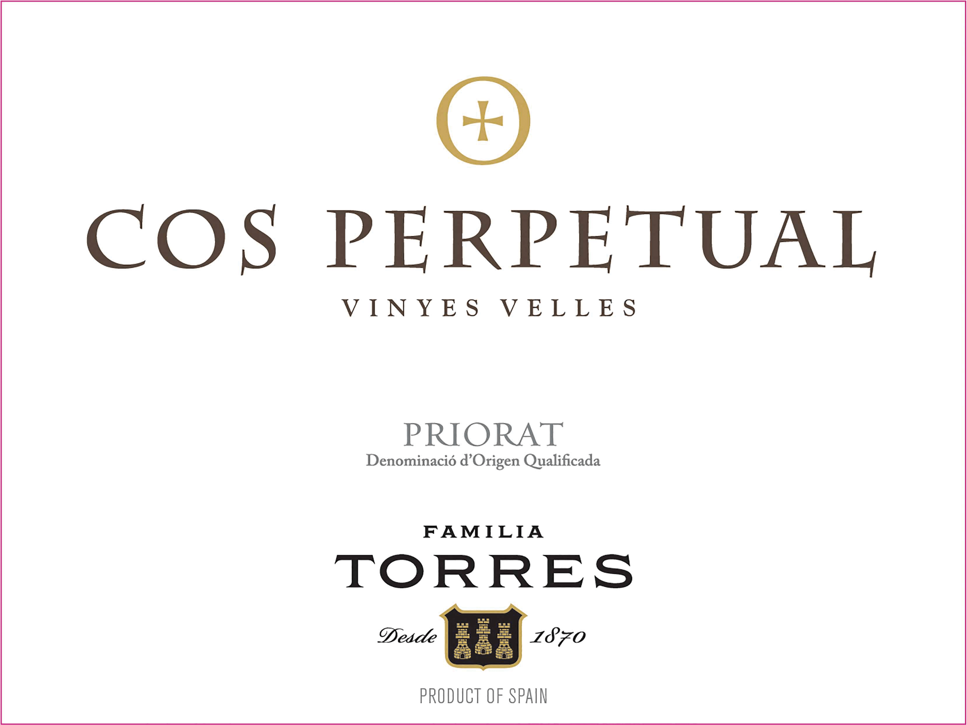 2018 Torres Perpetual Priorat DOCa - click image for full description