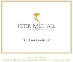 2022 Peter Michael Sauvignon Blanc L'Apres Midi Knights Valley - click image for full description