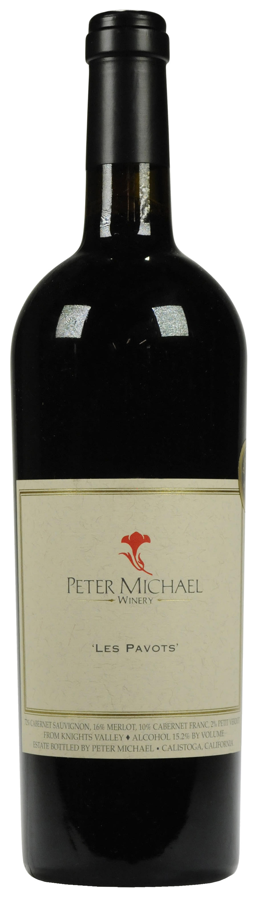 2003 PETER MICHAEL LES PAVOTS ESTATE RED KNIGHTS VALLEY 3 Liter - click image for full description