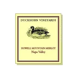 1995 Duckhorn Merlot Howell Mountain Napa image