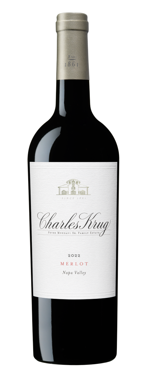 2022 Charles Krug Merlot Napa USA - click image for full description