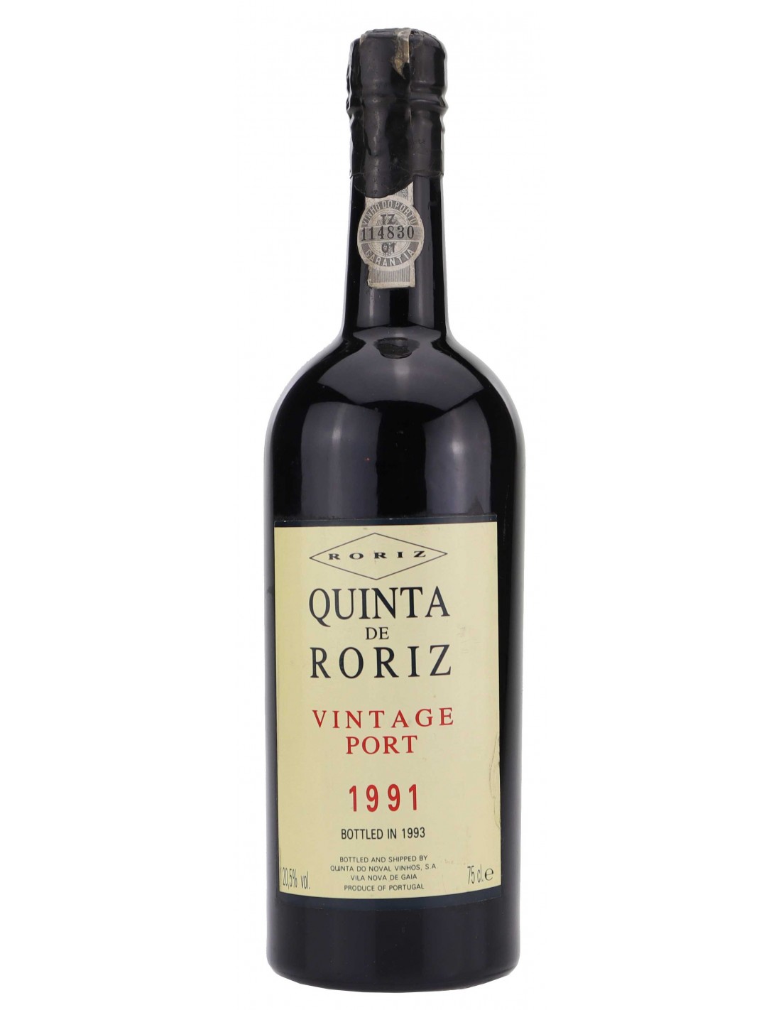 1991 Quinta De Roriz Vintage Port - click image for full description