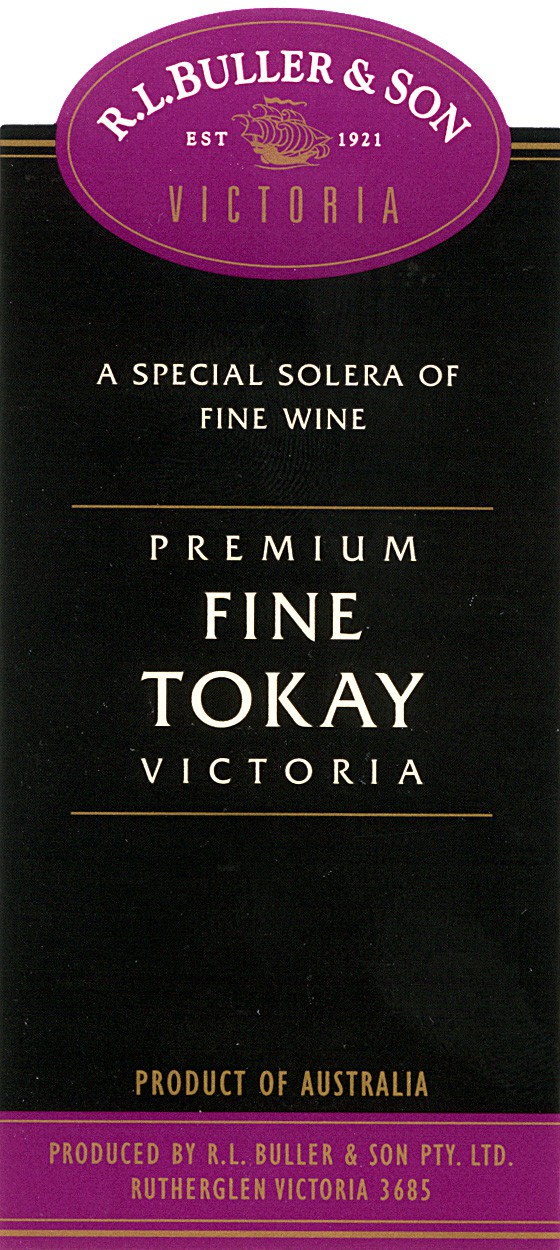 NV Buller Fine Tokay Victoria Australia 375 ml - click image for full description