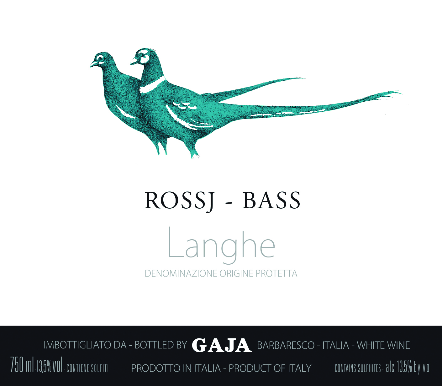 2023 Gaja Rossj-Bass Langhe - click image for full description