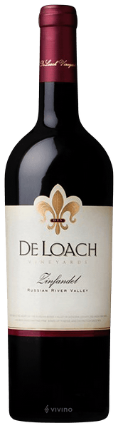 2019 Deloach Zinfandel Forgotten Vines Russian River Valley - click image for full description