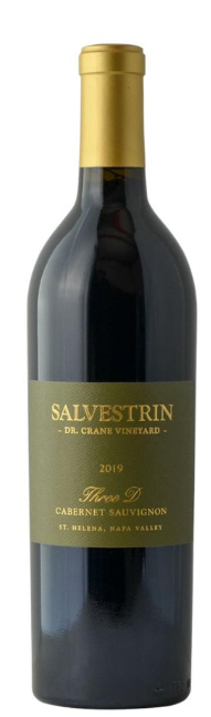 2019 Salvestrin Winery Three D Cabernet Sauvignon Dr Crane Vineyard Napa USA image