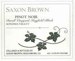 2017 Saxon Brown Durell Vineyard Hayfield Block Pinot Noir Sonoma Valley - click image for full description