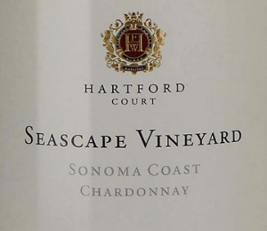 2021 Hartford Family Winery Hartford Court Seascape Vineyard Chardonnay Sonoma Coast - click image for full description