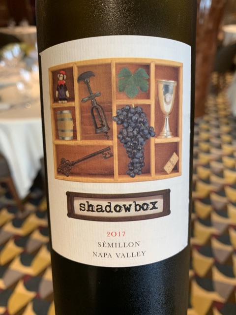 2017 Shadowbox Cellars Semillon Napa - click image for full description