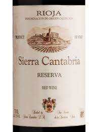 2016 Sierra Cantabria Reserva Rioja - click image for full description