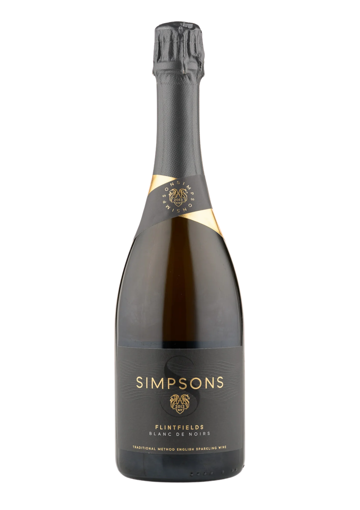 Simpsons Wine Estate 'Flint Fields' Sparkling Blanc de Noirs, England - click image for full description