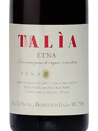 2015 Tenuta di Aglaea 'Talia' Etna Rosso Sicily Italy - click image for full description