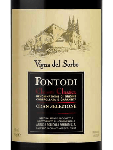 2021 FONTODI VIGNA DEL SORBO GRAND SELEZIONE - click image for full description