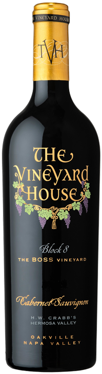 2019 The Vineyard House 'The Boss Vineyard' Block 8 Cabernet Sauvignon - click image for full description