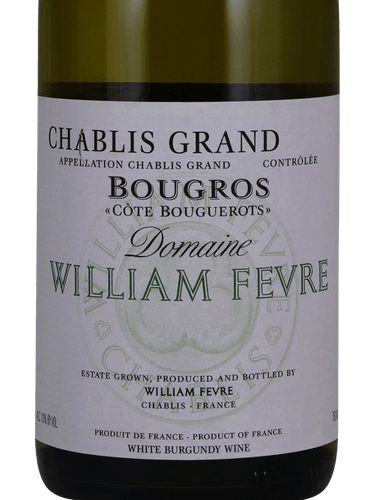 2015 Domaine William Fevre Chablis Bougros Cote de Bouguerots Grand Cru Magnum - click image for full description