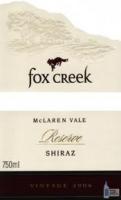 1996 Fox Creek Reserve Shiraz McLaren Vale image
