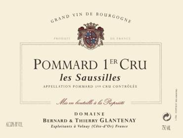 Domaine Bernard & Thierry Glantenay Pommard Les Saussilles Premier Cru 2012  | Wine.com