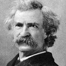 A picture of Mark Twain