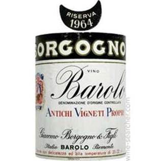 1964 Giacomo Borgogno & Figli Barolo Riserva DOCG, Piedmont, Italy |  prices, reviews, stores & market trends