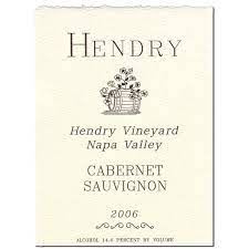 Hendry Cabernet Sauvignon 2006 | Wine.com