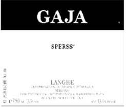 1992 Gaja Nebbiolo Sperss Langhe