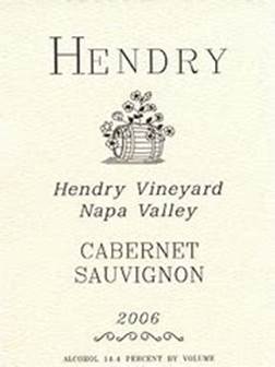 Image result for 2006 HENDRY 'HENDRY VINEYARD' CABERNET SAUVIGNON, NAPA VALLEY, USA MAGNUM