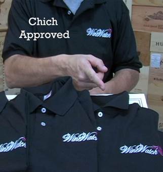 Wine Watch Polo Shirts (L) image