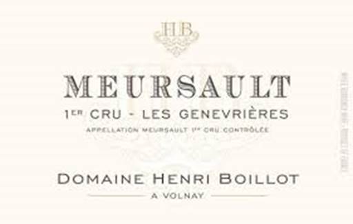 Henri Boillot - Meursault 1er Cru Les Genevrieres 2018 - WineWorks