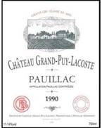 Grand-Puy-Lacoste Pauillac 1990 ...