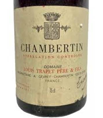 Chambertin Grand Cru 1980 (Damaged ...