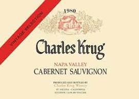 Charles Krug | Rediscover Your Inner 80s (6 BT) | Napa Valley Library Wine  Auction | Direct from the Cellar | 2022 | Sotheby's