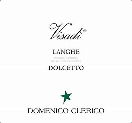 Image result for 2021 DOMENICO CLERICO VISADI LANGHE DOLCETTO, PIEDMONT, ITALY