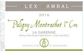 Alex Gambal Puligny-Montrachet La Garenne Premier Cru 2016 | Wine.com