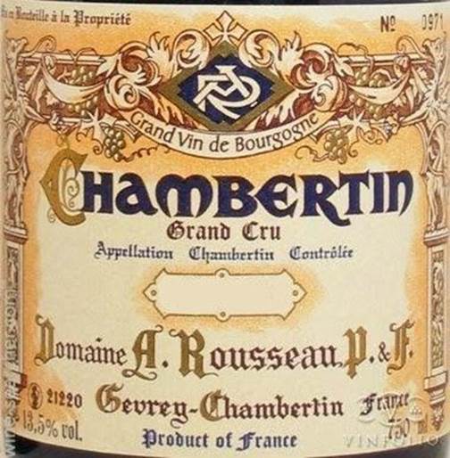 Armand Rousseau Pere et Fils Chambertin Grand Cru 2013, 750ml — World Class  Wine