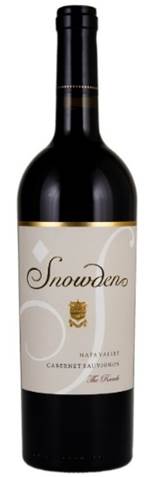 Snowden The Ranch Cabernet Sauvignon 2021  Front Bottle Shot