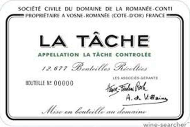 Domaine de la Romanee-Conti La Tache ...