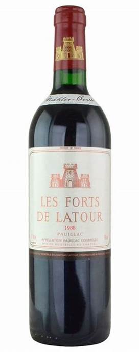Image result for 1973 CHATEAU LATOUR 'LES FORTS DE LATOUR', PAUILLAC, FRANCE