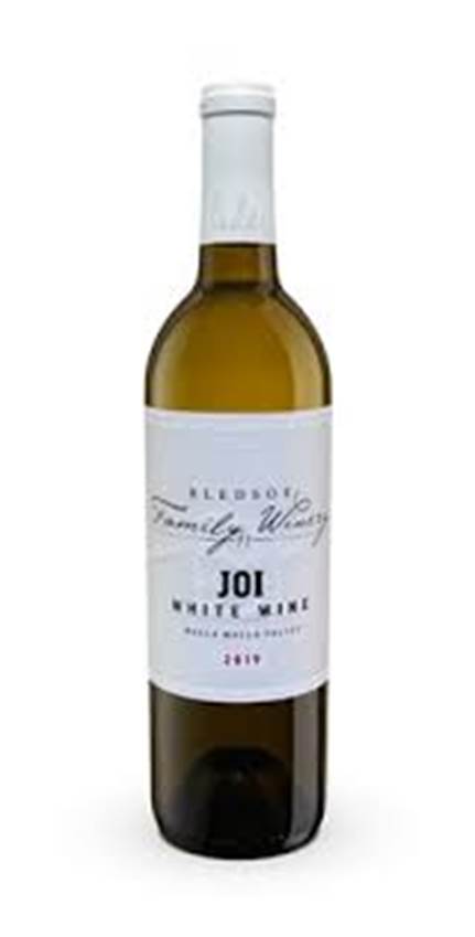 Bledsoe Family Winery - Products - 2019 Joi Chardonnay 750