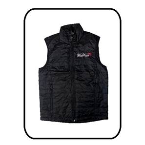 Wine Watch Light Puffer Vest (Black) Extra Large image